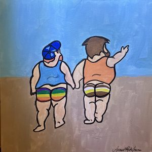 Beach Bears Acrylic